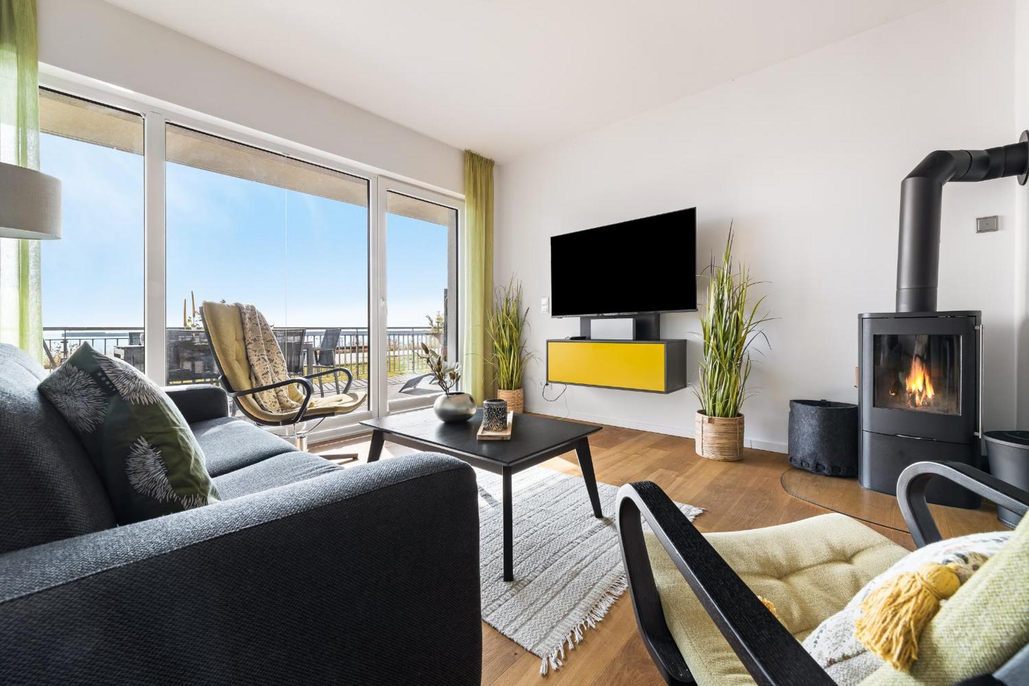 Ocean Vibes- Eg, Ostseeblick, Terrasse, Kamin Olpenitz Buitenkant foto